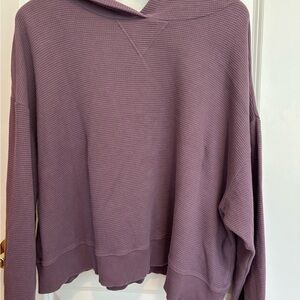 Women's Purple Hoodie Sweatshirt